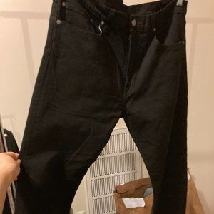 LEVI'S MENS BLACK JEANS